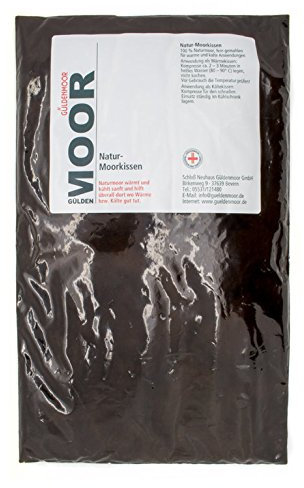Natur - Moorkissen | Wärmebehandlung | Moor Kompresse | Wärme Kissen | Kälte Kissen (mittel | 500g)