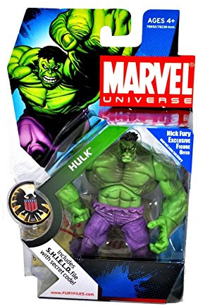 Marvel Universe 3 3/4 Action Figure THE HULK green