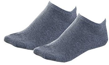 Tommy Hilfiger Damen Th Women Sneaker 2p Socken, Middle Grey Melange, 35-38 EU