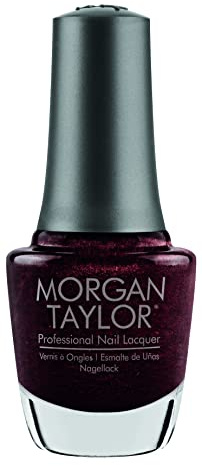 Morgan Taylor Red Professional Nail Polish Lacquer: Seal The Deal, 15 mL