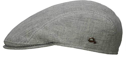 Göttmann Jackson Schirmmütze mit UV-Schutz aus Leinen - Hellgrau (10) - 57 cm