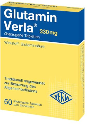GLUTAMIN VERLA überzogene Tabletten 50 St