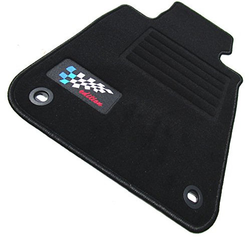TN Profimatten Autoteppiche passend für BMW 1-er 5-Türer E87 Baujahr 2004-2013 Logo