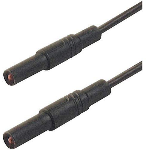 Aderendhülsen von Sicherheit [Stecker A Leiste 4 mm – Stecker A Leiste 4 mm] 2.00 m rot SKS Hirschmann MLS WG 200/1 RT
