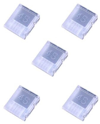 ikarex-shop 5 Stück Balancer Stecker Gehäuse 2S 3S 4S 5S 6S XH Stecker (4S)