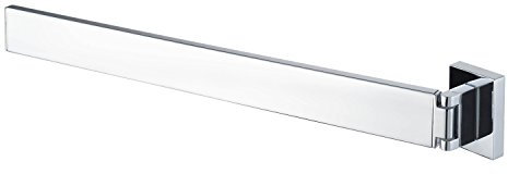 HACEKA Edge Handtuchhalter, 1-schwenkbarer Arm, verchromt, 1143809