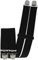 Harrys-Collection Herren Hosenträger mit 4 extra starken Clips uni Farben, Farben:schwarz