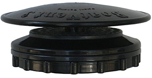 Vico Marine - Boat Vent 3 - Black- 4.75 W x 4.75 D x 2.00 - Quick and Easy Installation
