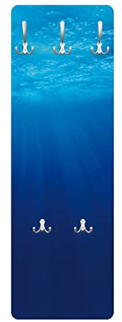 Bilderwelten Garderobe - Arctic Sun - Blau, Größe HxB:105cm x 34cm