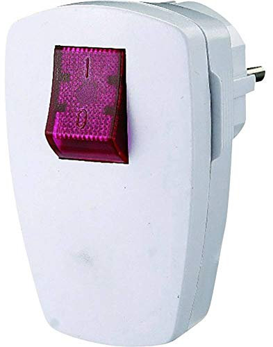 GAO EMP100SWL Schutzkontakt - Stecker mit Schalter