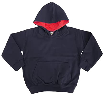 AWDis Kids Varsity Hoodie Hooded Sweatshirt
