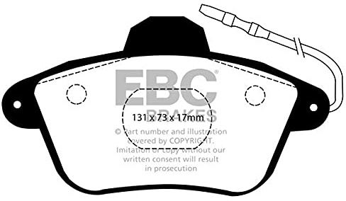 DP882/2 Bremsbeläge ULTIMAX2 EBC Brakes für Peugeot 605