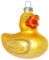 Sikora Christbaumschmuck Glas Ornament/Enten KÜKEN - H:6cm