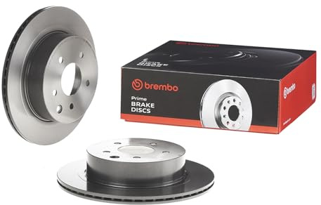 Brembo 09.8969.21 Rear UV Coated Brake Disc, Set of 2