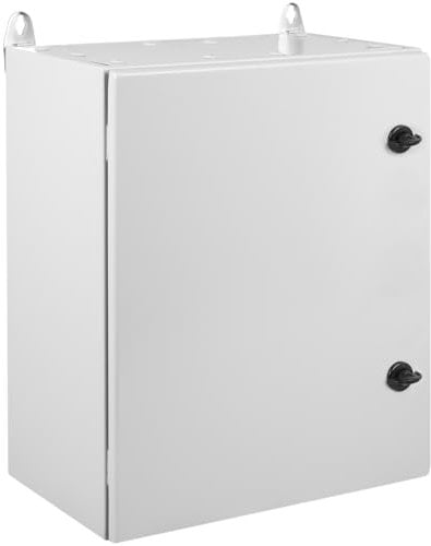 BeMatik - Caja de distribución eléctrica metálica con protección IP65 para fijación a Pared 600x400x200mm