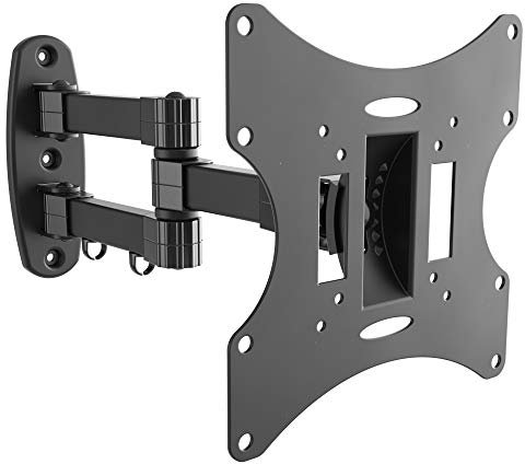 RICOO Soporte TV Pared Giratorio Inclinable Televisión 13-47 (33-119cm) S2522 Brazo articulado Universal Televisor LED/LCD VESA 75x75-200x200