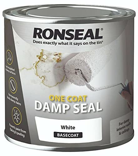Ronseal OCDSW25L 2.5 Litre One Coat Damp Seal - White