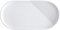 KAHLA O - The better place Platte oval 20 cm weiß ovale Servierplatte aus Porzellan, Mini Platte, hochwertiges Geschirr mit Relief, Fine Dining Geschirr, flach