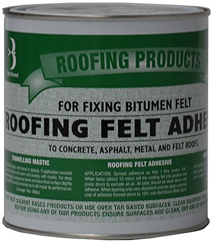 Bird Brand Roofing Felt Adhesive - 5 Litre