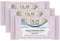 Olay Cleanse Makeup Remover Cleansing Face Wipes, Daily Facial Towelettes, Rose Water, 25 Count, 3 Pack