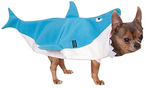 Rubie's Damen Shark Pet Costume, Large Partyzubeh r, Blue, Large EU Halloween