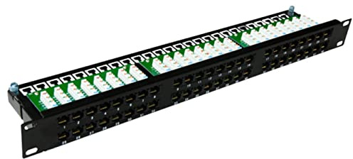 aicom – Eine LAN Schalttafel Verknüpfung 48 P. UTP Kategorie 6 ALANTEC PK030 (PK030)