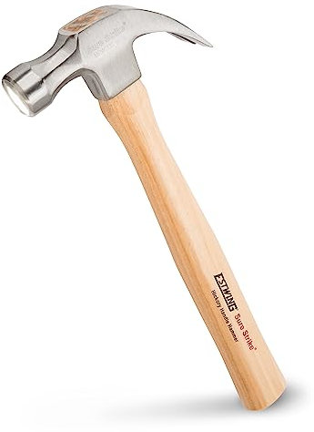 Estwing EMRW20C Surestrike Curved Claw Hammer 20Oz, Silver