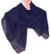Halstuch dunkelblau Baumwolle 100x100 cm einfarbig Tuch uni marine blau Schultertuch Kopftuch Accessoire
