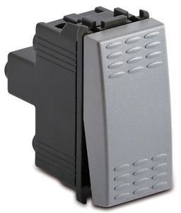 Master Modo Steel Pulsante 1P Na 16A 33005