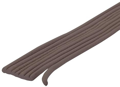 M-D Building Products Replaceable Caulk Cord Weatherseal: Quick and Effective Solution for Sealing Small Gaps, Cracks, and Protecting Against Drafts and Moisture (71510) (Brown) (30 ft)