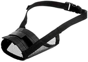 Karlie Maulkorb Comfort L: 22 - 27 cm H: 53 - 83 cm schwarz