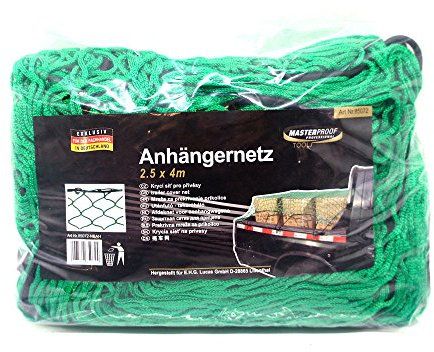 Master Proof Tools Anhängernetz 2,5 x 4m, Gepäcknetz