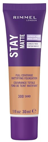 Rimmel London Stay Matte Liquid Mousse Foundation 30ml - 300 Sand