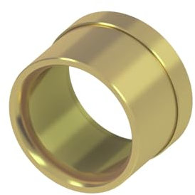 TECEflex Druckhülse 14mm Messing für Verbundrohr 734514