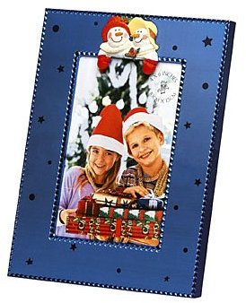 ERNO Bilderrahmen ChristmasLine Adam blau 10x15