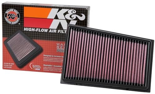 K&N 33-2944 Filtri Aria Sostitutivi Auto, Lavabile e Riutilizzabile