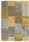 Kayoom Teppich Jacquard 150 Gold Gold 80cm x 150cm 100% Baumwolle Chenille