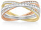CARISSIMA Damen-Ring Gold 9 Karat (375) 9 Karat (375) Tricolor Zirkonia 54 (17.2)