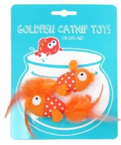 Happy Meow Goldfish Catnip Toy