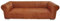 Ledersofa Columbia 3-Sitzer Vintage-Leder Columbia Brown (Hellbraun, Congnacton) Echtleder Sofa