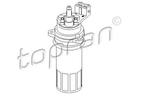 TOPRAN 107 297 Bomba de gasolina Tubería de combustible