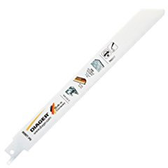 Diager - 5 lames de scie sabre BIM pas de 1,8 x Lu. 130 mm métal/inox/cuivre - L200ML1505 - Diager
