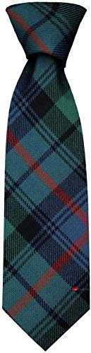 I LUV LTD Gents Neck Tie Urquhart Broad Red Ancient Tartan Lightweight Scottish Clan Tie