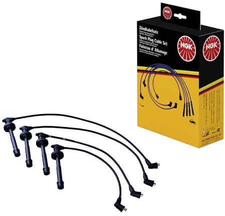 NGK 44265 Zündleitungssatz Zündkabelsatz Kompatibel mit NISSAN ALMERA TINO V10 224402J210 RC-EN1208