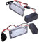 phil trade Led Kennzeichenbeleuchtung kompatibel für Golf 6 Variant Jetta 6 Passat 3C B6 Variant