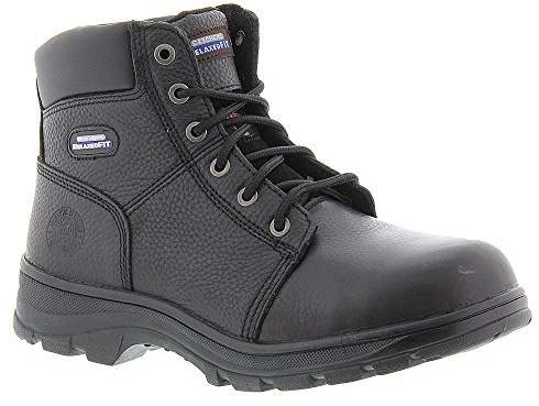 Skechers for Work Men's Workshire Relaxed Fit Work Steel Toe Boot,Black,15 M US