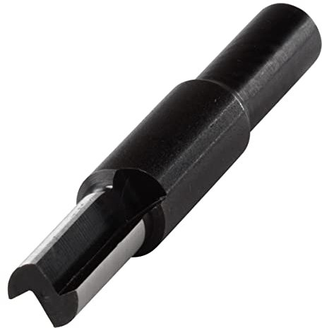 wolfcraft Nutfräser WS ø 8 mm I 3236000 I WS-Fräser aus Werkzeugstahl zum Fräsen in Hart- und Weichholz