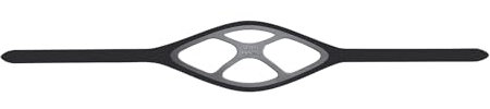 Mares Erwachsene Maskenband Mask Strap LIQUIDSKIN, Schwarz, BX, 415116