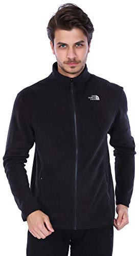 The North Face 100 Glacier Veste Homme TNF Black FR : M (Taille Fabricant : M)