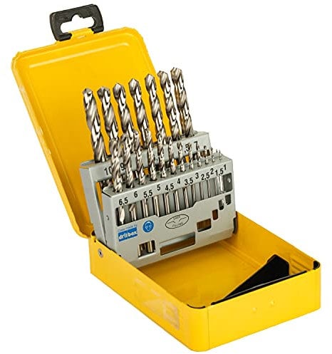 DeWalt DT5923-QZ - Juego de 19 Brocas para Metal Hss-G Din 338 en Cassette Metálica Ø 1-10mm